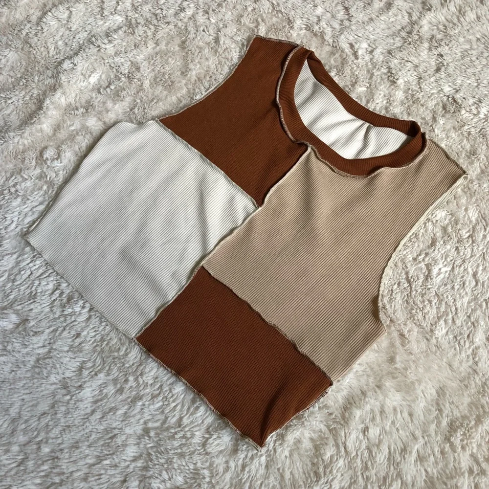 SHEIN Colorblock Tank Top - Picture 1 of 4